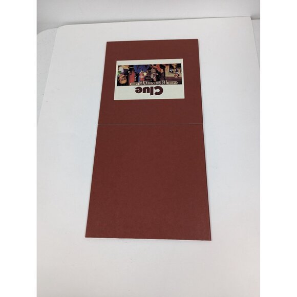 2014 Classic 1986 Clue Board Game Replacement Parts Game Board Instructions - Picture 5 of 9